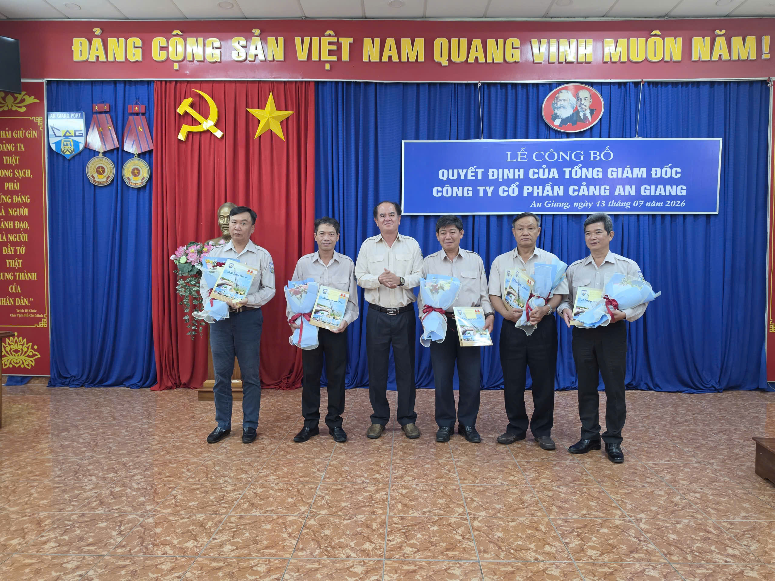 Lễ công bố các quyết định của Tổng Giám đốc